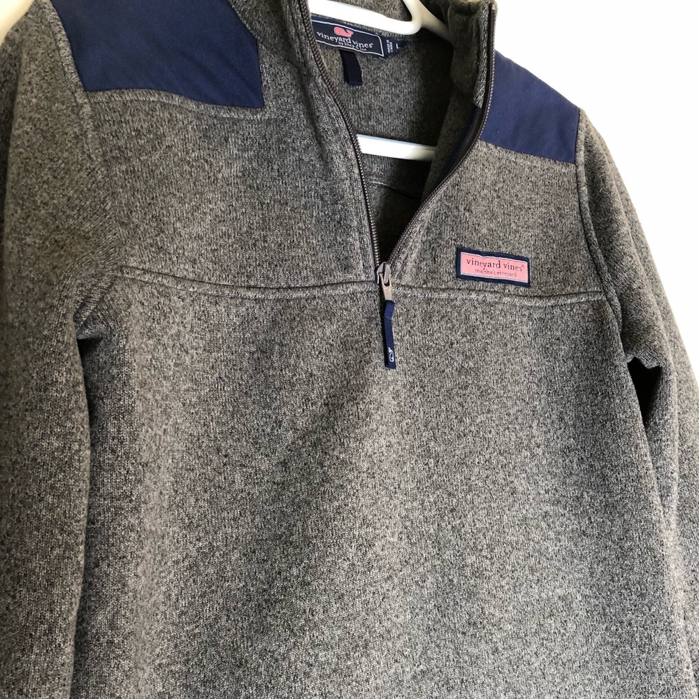 Vineyard Vines 3/4 ZIP Shep Sweater Fleece